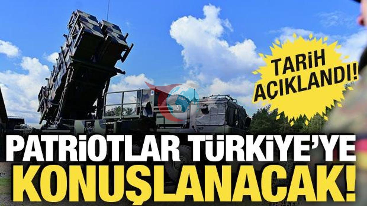 Türkiye'ye Patriot Hava Savunma Sistemi Kuruluyor