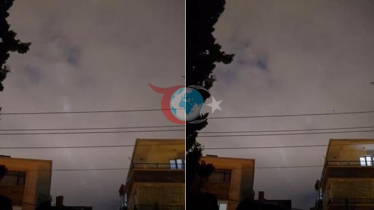 Ankara'da Geceyi Aydınlatan Gizemli Işıklar Heyecan Yarattı