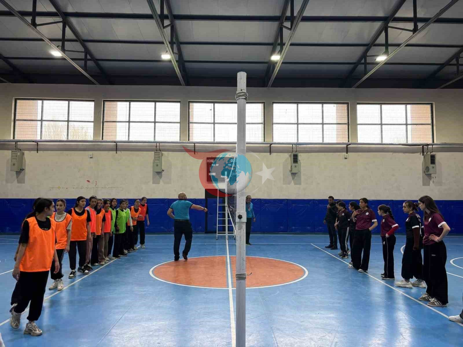 Gençlik Haftası’nda tribünler doldu: Kaymakam Tutal’dan genç sporculara destek