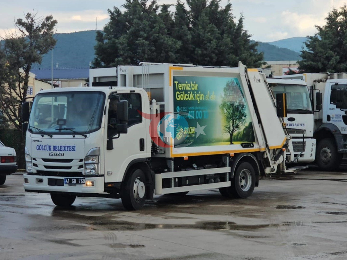 Gölcük’ün araç filosu 5 yeni araçla güçlendirildi