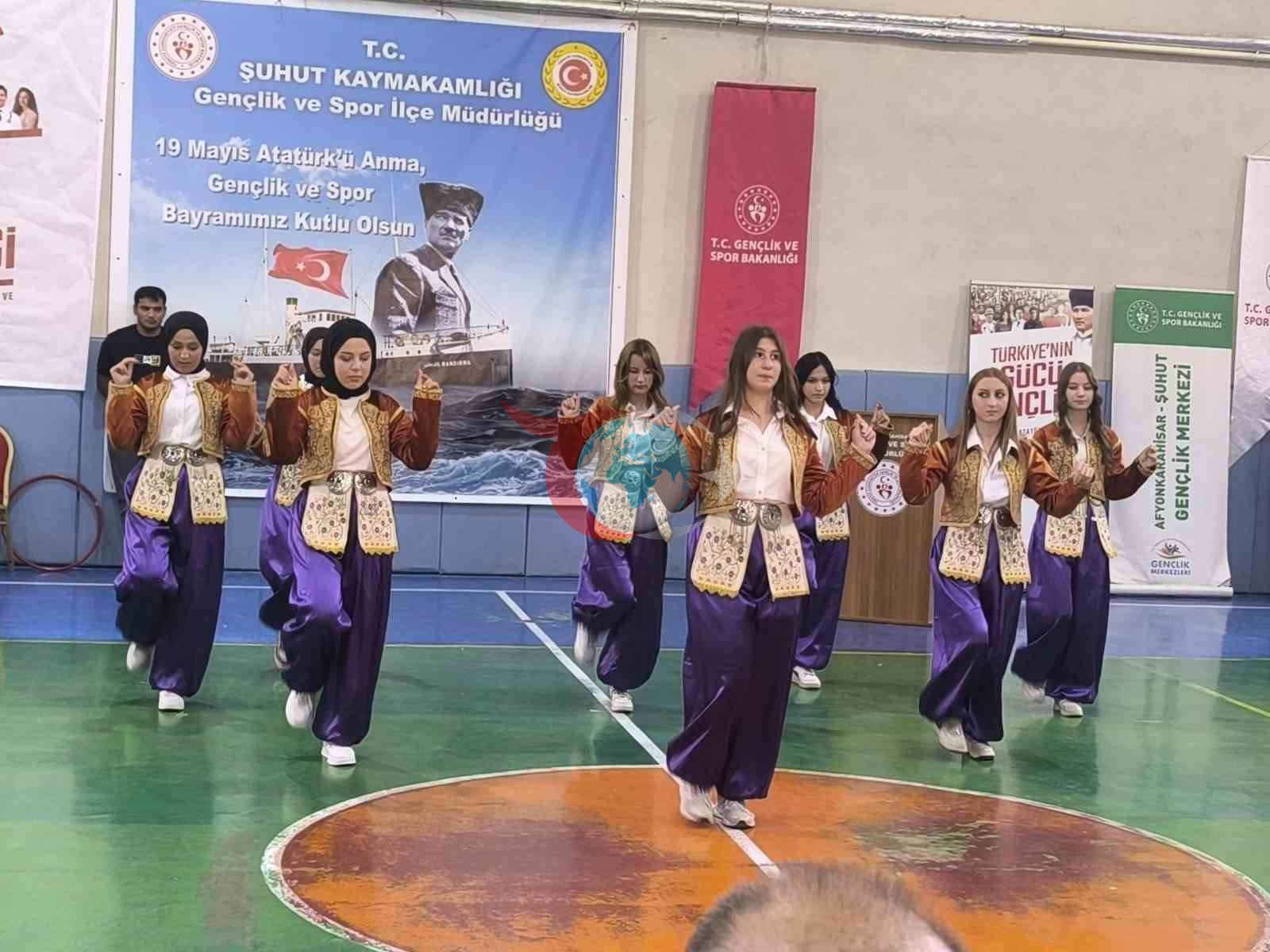 Şuhut&rsquo;ta 19 Mayıs coşkusu