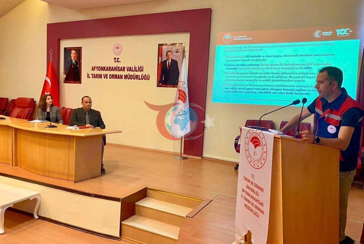 Afyonkarahisar'da Biyogüvenlik Eğitimi: Kanatlı Sektörüne Önemli Bilgilendirme