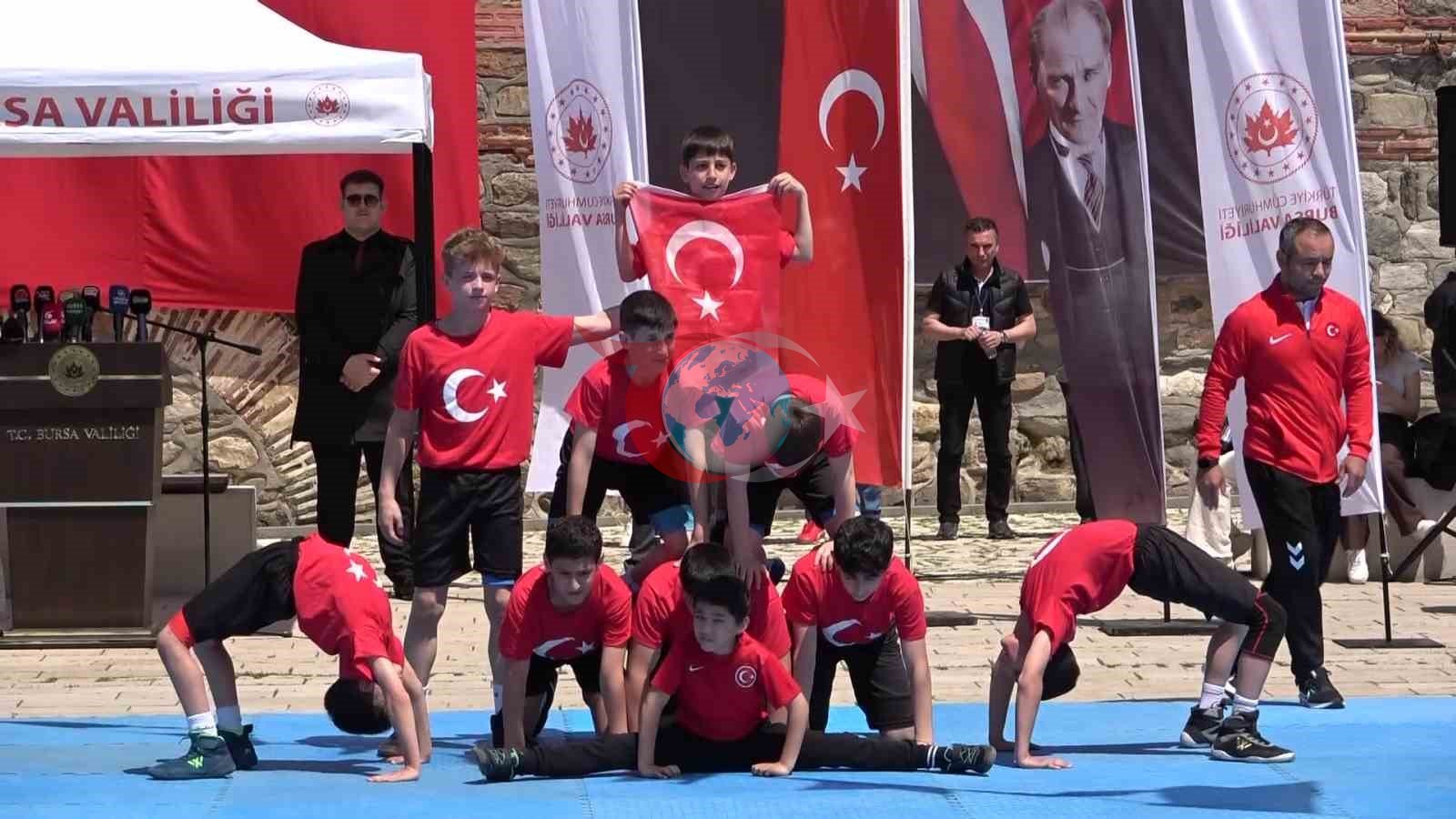 Hanlar Bölgesi, 19 Mayıs coşkusuyla doldu taştı