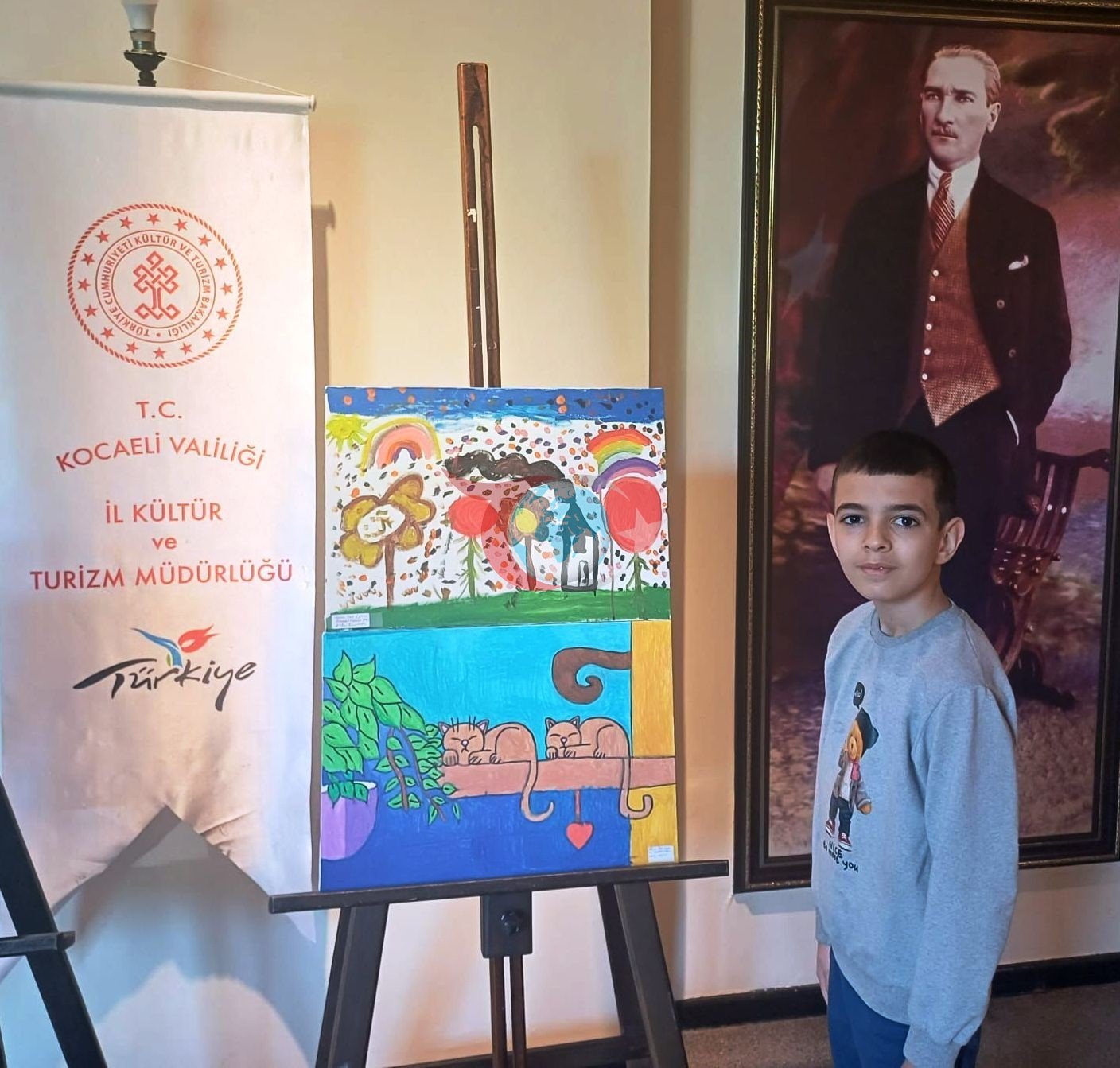 Salih İssisu'nun Sanat Eseri Sergisi Büyüledi