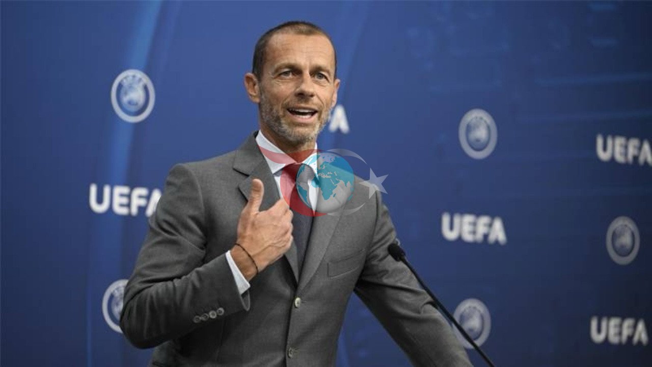 UEFA Başkanı Ceferin İstanbul'da Avrupa Ligi Finali İçin