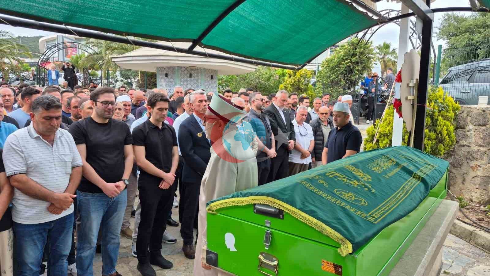 Bodrum'da Motosiklet Kazasında Hayatını Kaybeden İmam Dualarla Uğurlandı