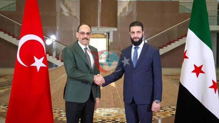 İbrahim Kalyn we Ahmed al-Şara Damaskda geçirilen möhüm sammitde duşuşdy