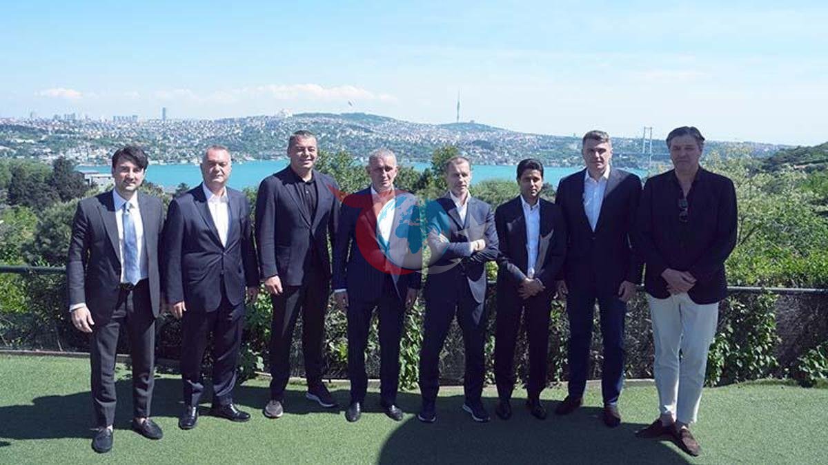 UEFA ve TFF, Avrupa Ligi Finali Öncesi İstanbul'da Buluştu