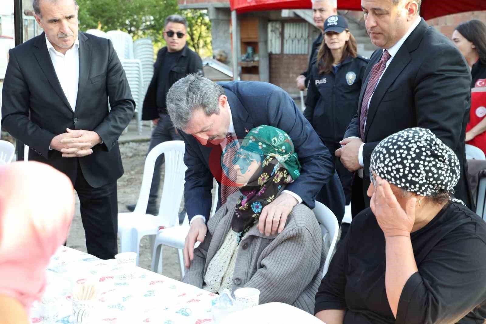 Şehit polis için Bafra’da mevlit okutuldu