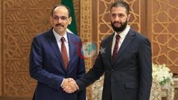 MİT Başkanı İbrahim Kalın Suriye Devlet Başkanı Ahmed eş-Şara ile görüştü