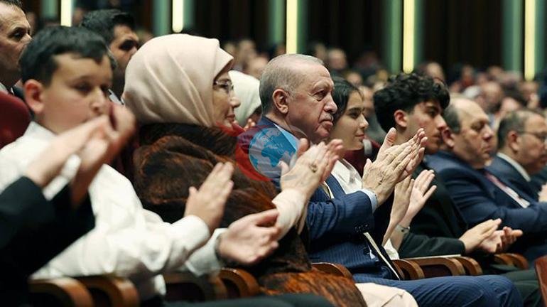 Cumhurbaşkanı Erdoğan, Cumhurbaşkanlığı Çocuk Orkestrası ve Korosu Konserini dinledi