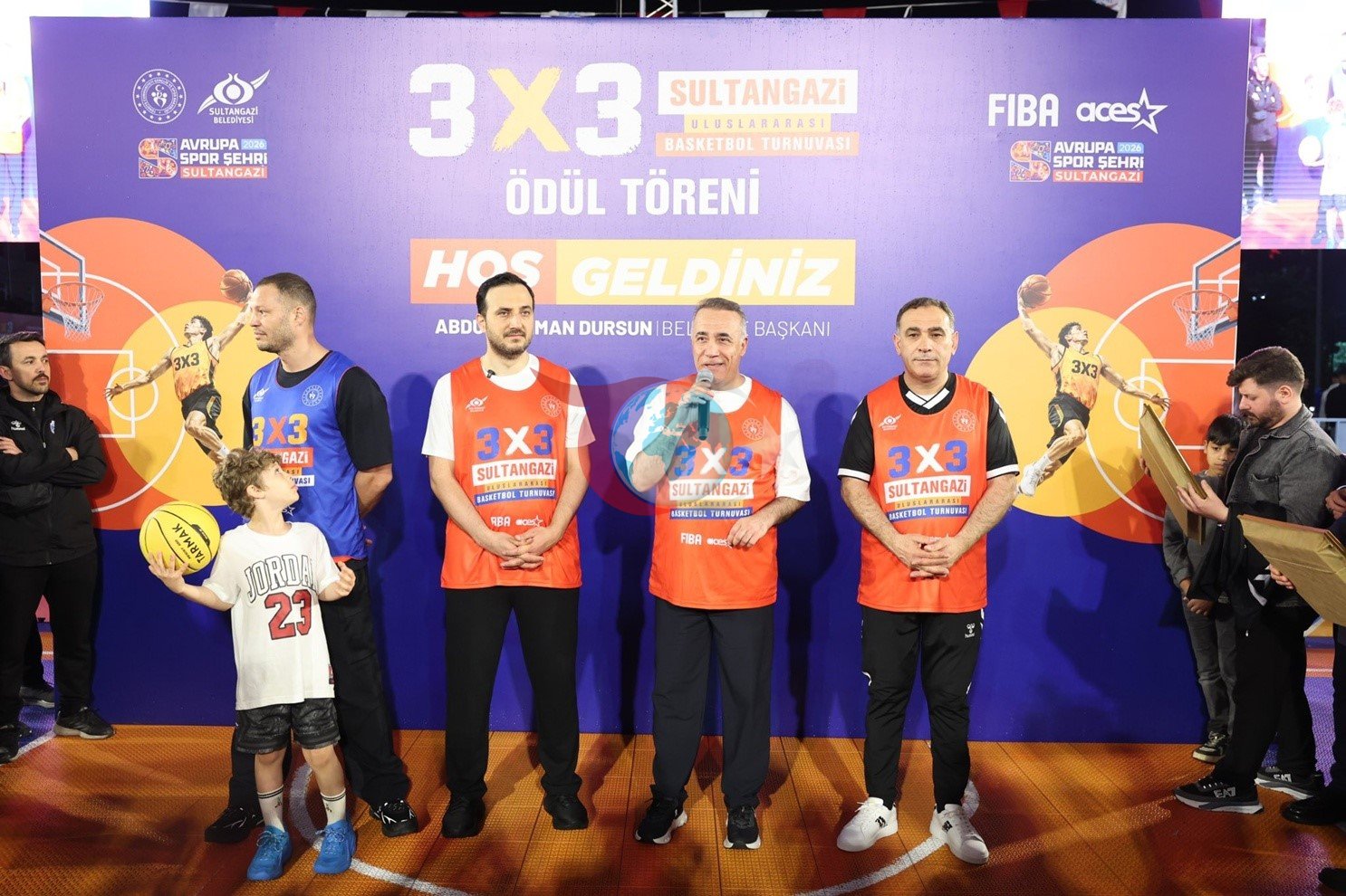 3x3 Uluslararası Basketbol Turnuvası Sultangazi'de Büyük İlgi Gördü