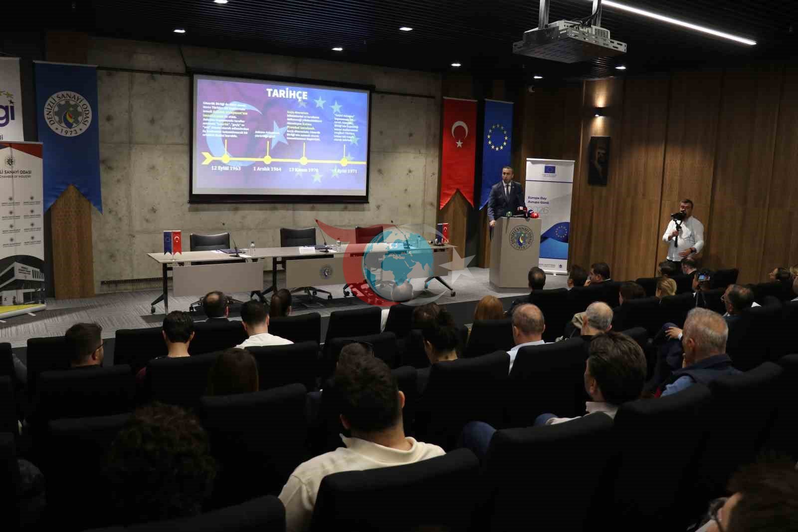 Denizli'de Avrupa Günü: Türkiye-AB İlişkileri Ele Alındı