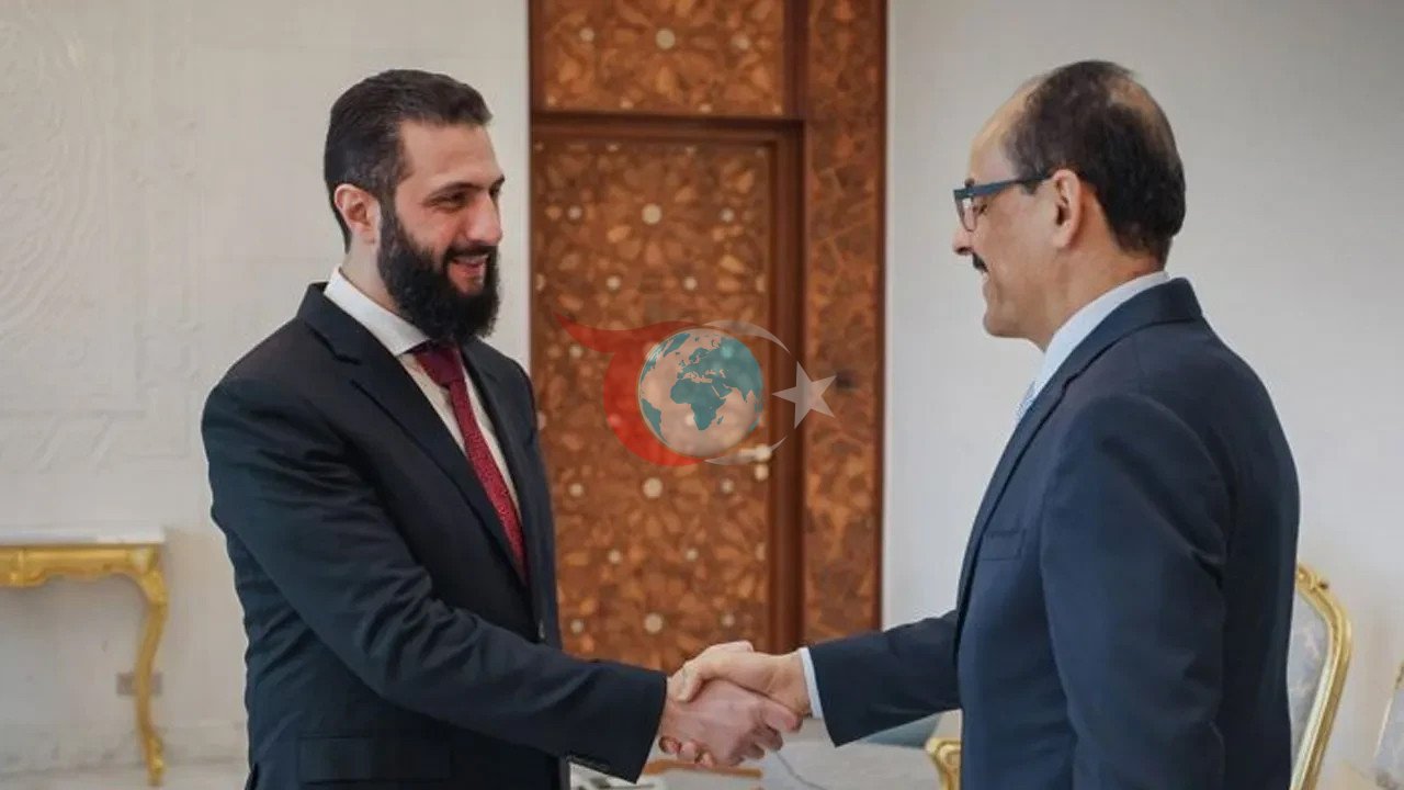 İbrahim Kalın ve Ahmed El-Şara'nın Şam'daki Stratejik Görüşmesi