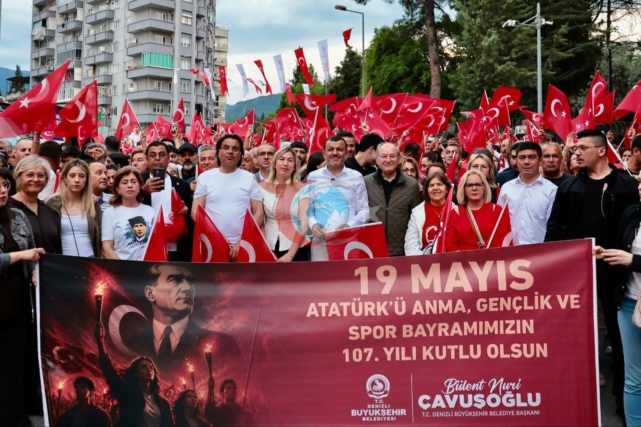 Denizli’de 19 Mayıs Coşkusu Manga Konseri İle Taçlandı