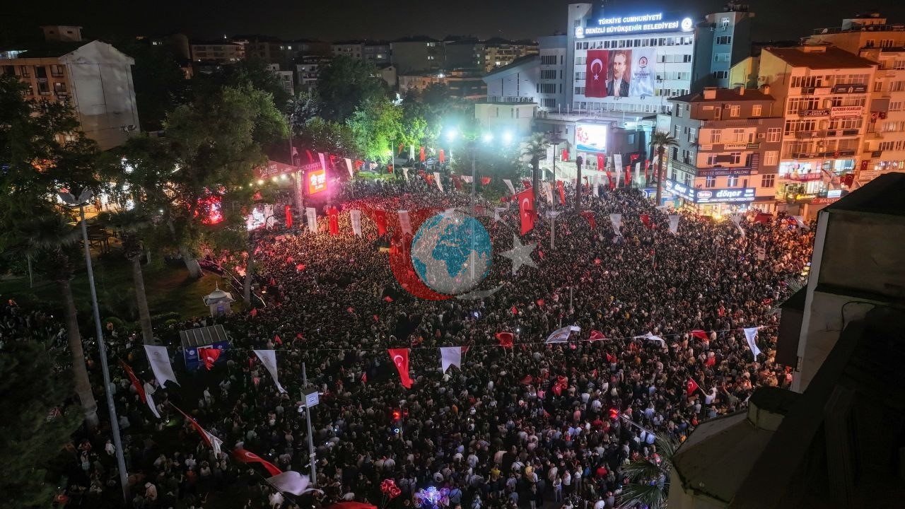 Denizli&rsquo;de 19 Mayıs coşkusu Manga ile zirveye ulaştı