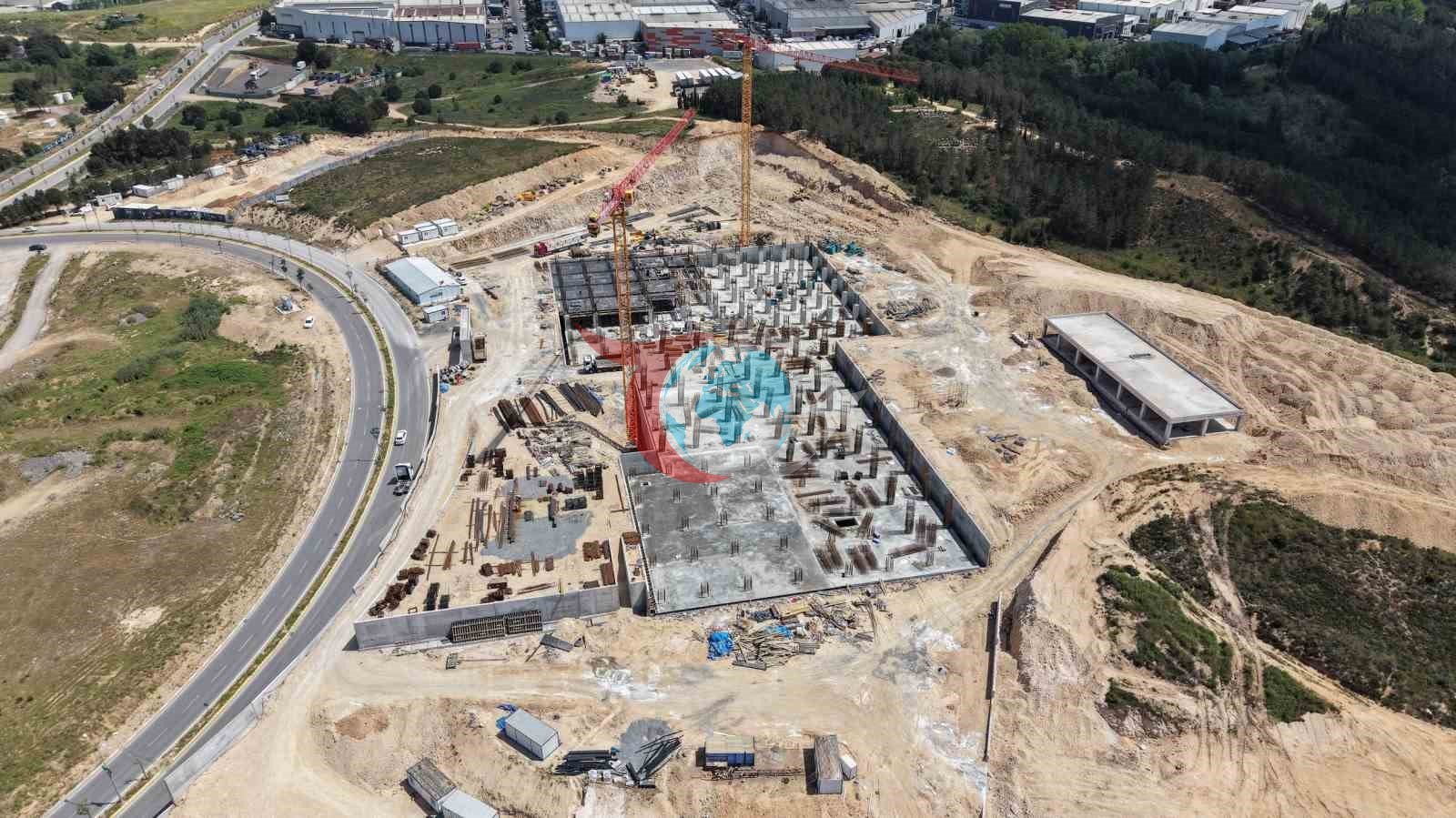 Çayırova Devlet Hastanesi İnşaatında Önemli Aşama Kaydedildi