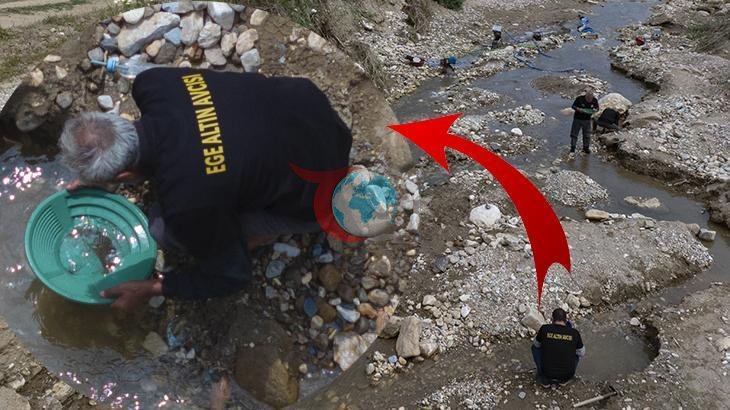 Ege'nin Altın Avcıları: Dere Yataklarında Hazine Arayışı