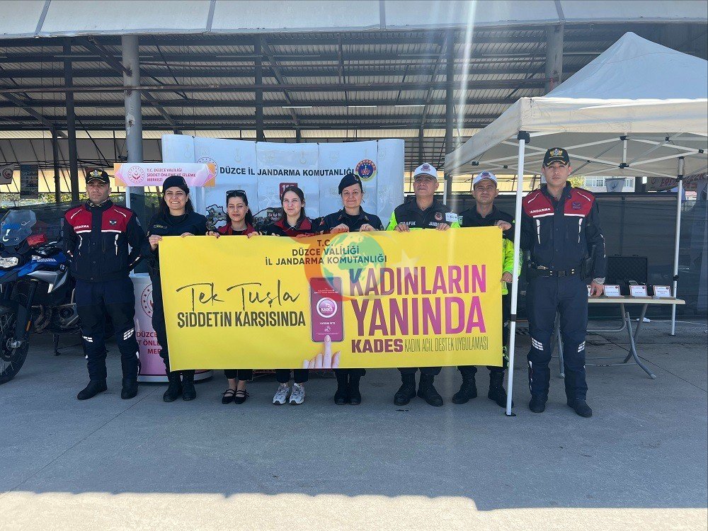 Qadına Şiddət və KADES Düzce Jandarmadan məlumat