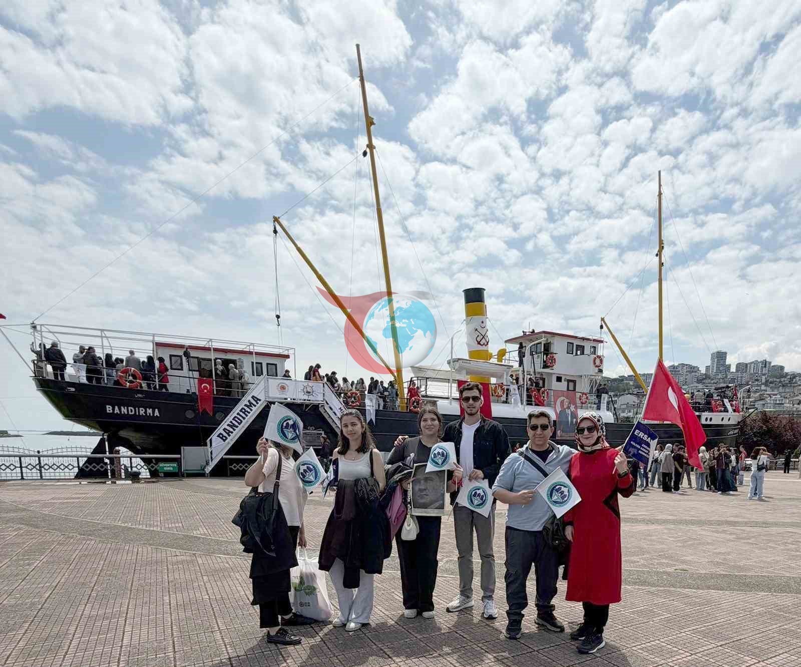 Erzurumlu Gençler Tarihi Bir Yolculukla Samsun'u Ziyaret Etti