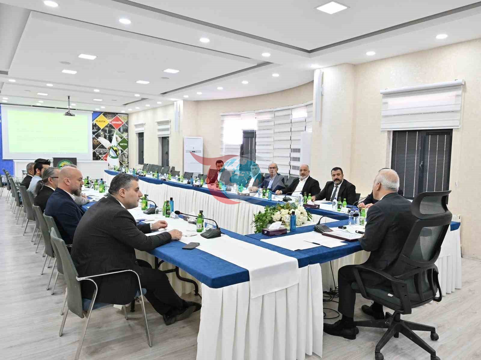 Diyarbakır OSB'nin Yeni Yönetimi Toplandı