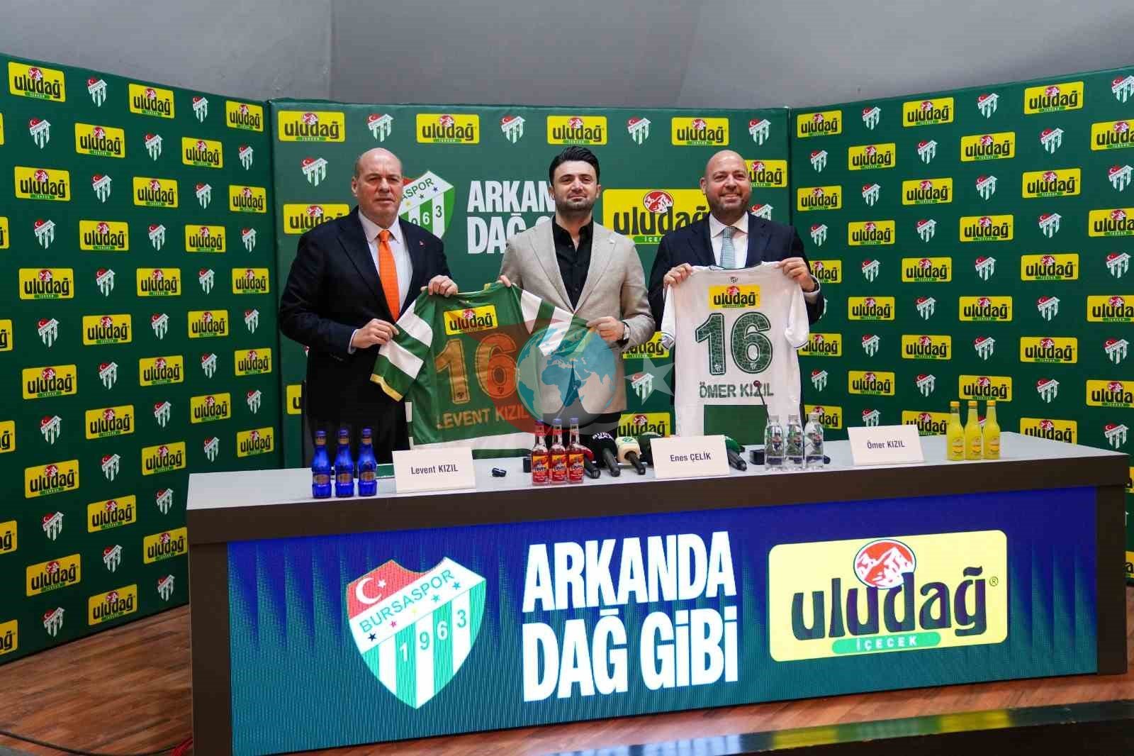 Uludağ İçecek ve Bursaspor İş Birliği Yeni Sezonda da Sürüyor
