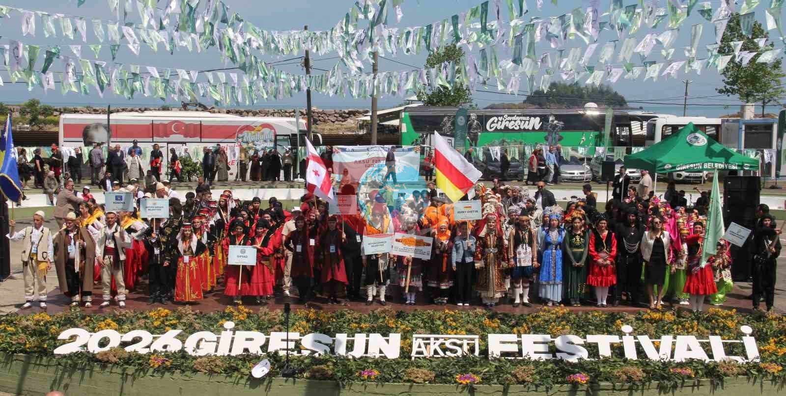 Giresun'da Aksu Festivali Coşkusu: Gelenekler Yaşatıldı
