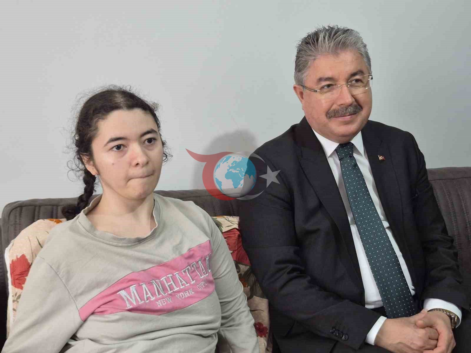 Yatağa bağımlı engelli vatandaşa Vali Yılmaz’dan ziyaret