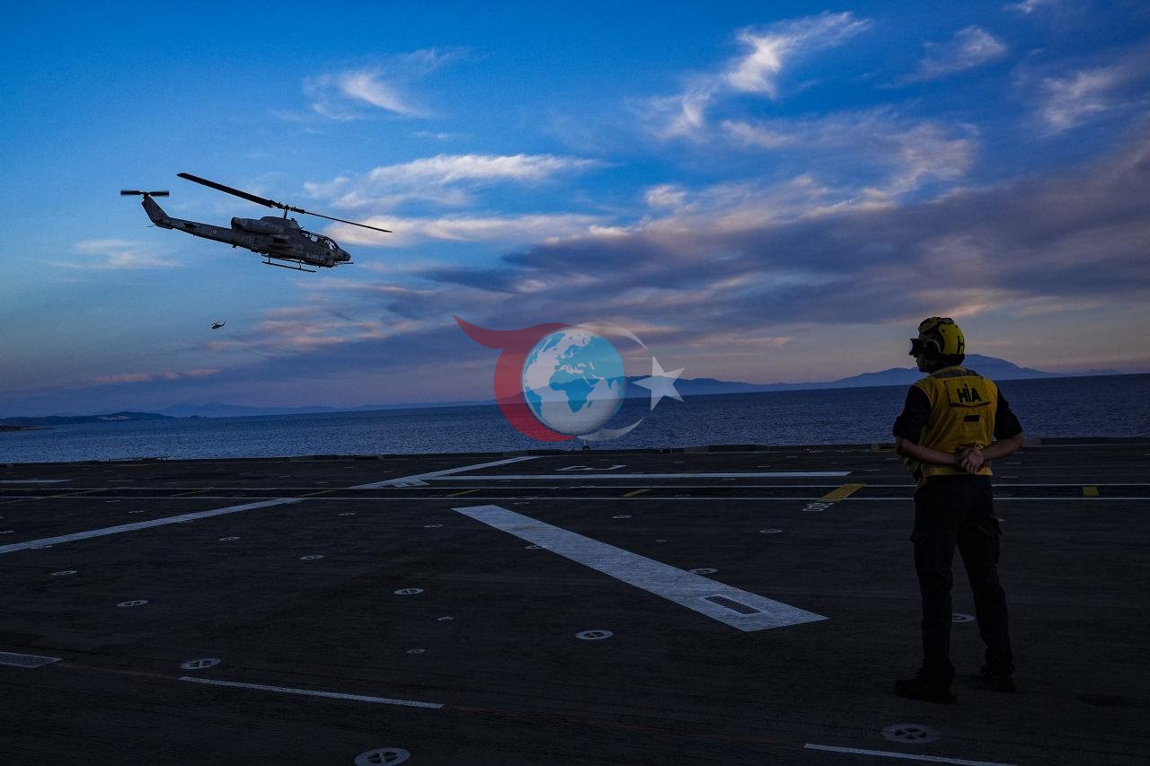 Within the scope of the EFES-2026 Combined, Joint Actual Fire Field Exercise, the facilities and capabilities of the multi-purpose amphibious assault ship TCG Anadolu belonging to the Naval Forces Command were exhibited.