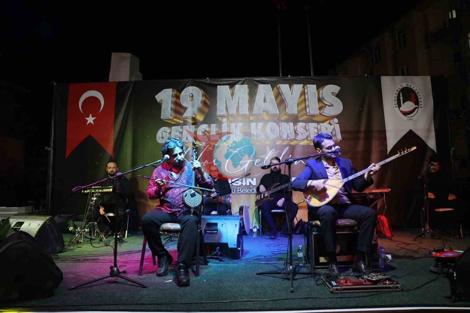 Sungurlu'da 19 Mayıs Coşkusu Gençlik Konseriyle Zirve Yaptı