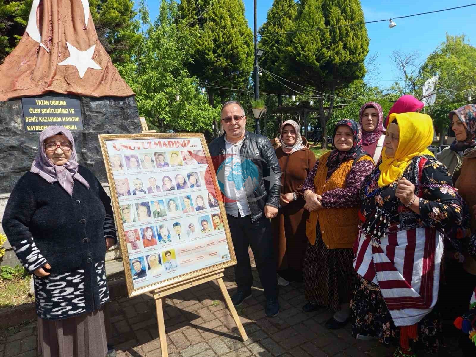 Trabzon'da 26 Yıl Önceki Deniz Faciası Anıldı