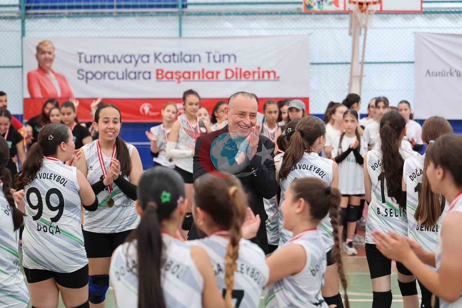 Merkezefendi'de 19 Mayıs Spor Coşkusu Doludizgin Yaşandı