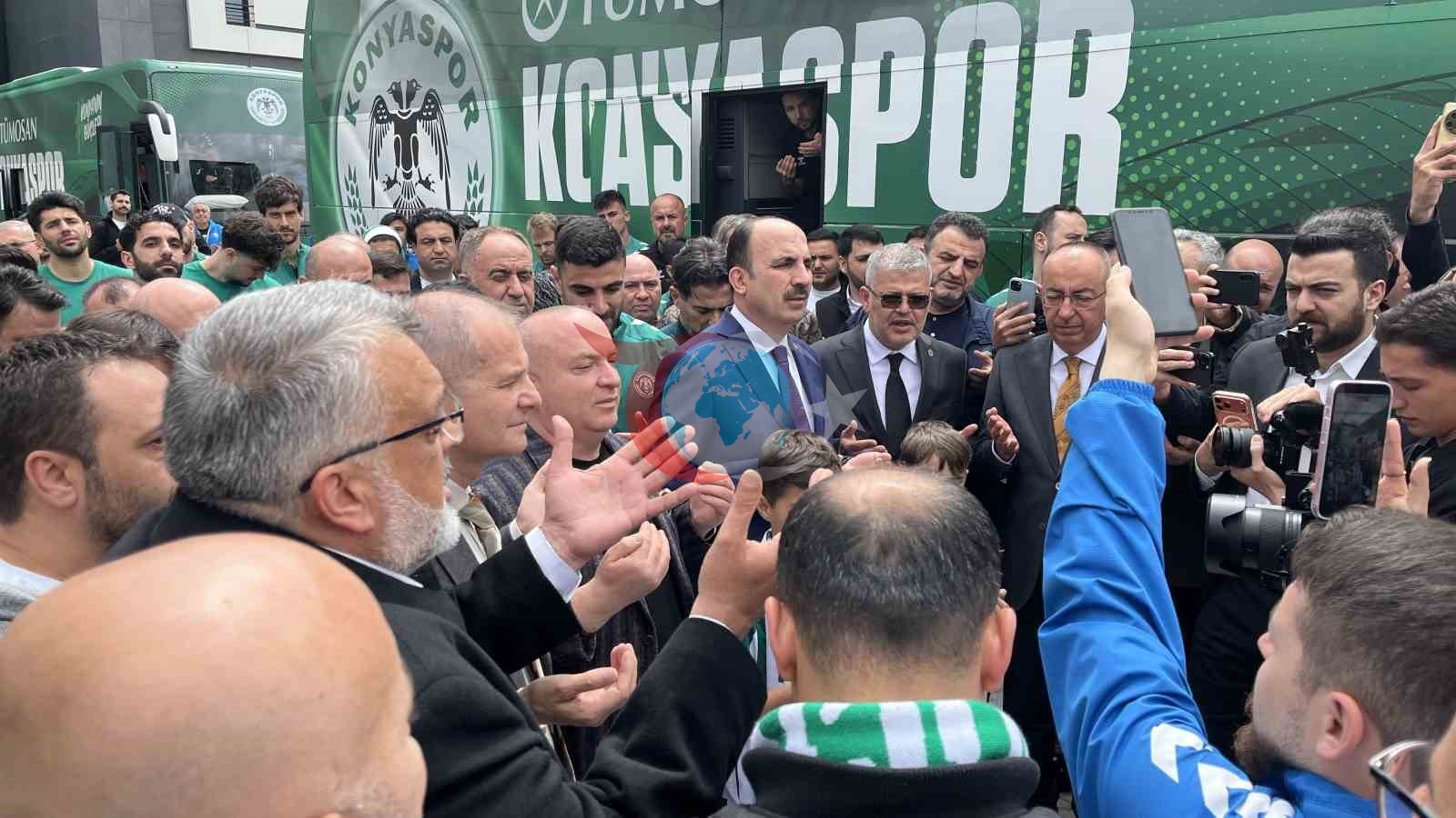 Antaliyaga Ziraat Turkiya kubogi uchun maydonga tushgan “Konyaspor” qizil kartochka oldi