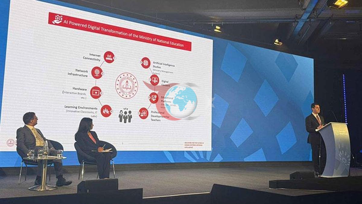Türkiye'nin Yapay Zeka Vizyonu Dünya Eğitim Forumu'nda Anlatıldı