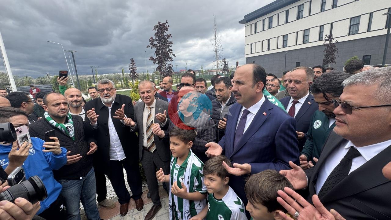 Tarihi Final Öncesi Konyaspor Antalya'ya Uğurlandı