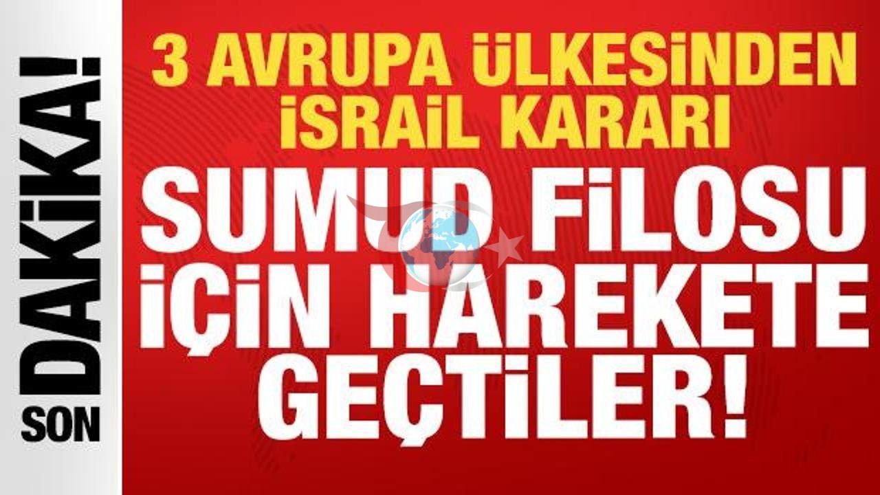 Europeewropadan Ysraýyla reaksiýa: Sumud flot krizisi ösýär