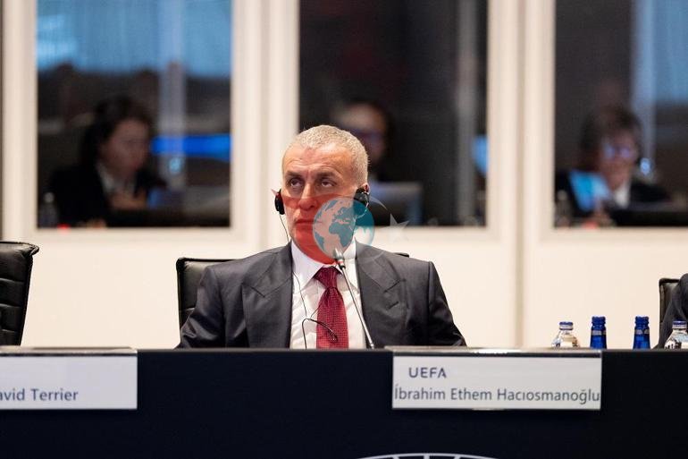 TFF Başkanı Hacıosmanoğlu, UEFA Yönetim Kurulu Toplantısına katıldı
