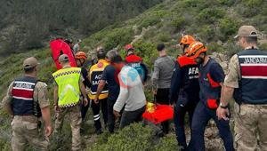 Kekik toplamak için çıktı, kendini hastanede buldu Hatayda dengesini kaybeden kadın uçurumdan aşağı düştü