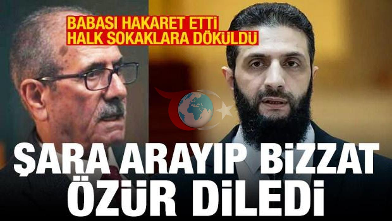 Suriye Lideri Şara, Deyrizor Halkından Özür Diledi