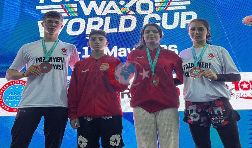 Bilecikli Sporcular Dünya Kupası'nda Madalyaları Topladı