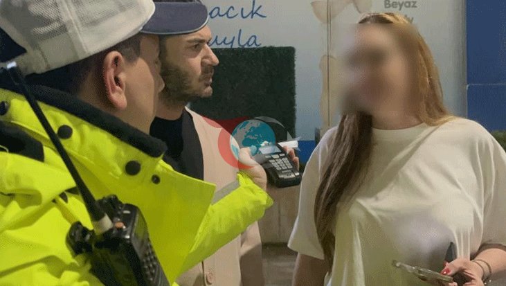 Kadın Sürücü ve Alkol Testi: İlginç Anlar Yaşandı