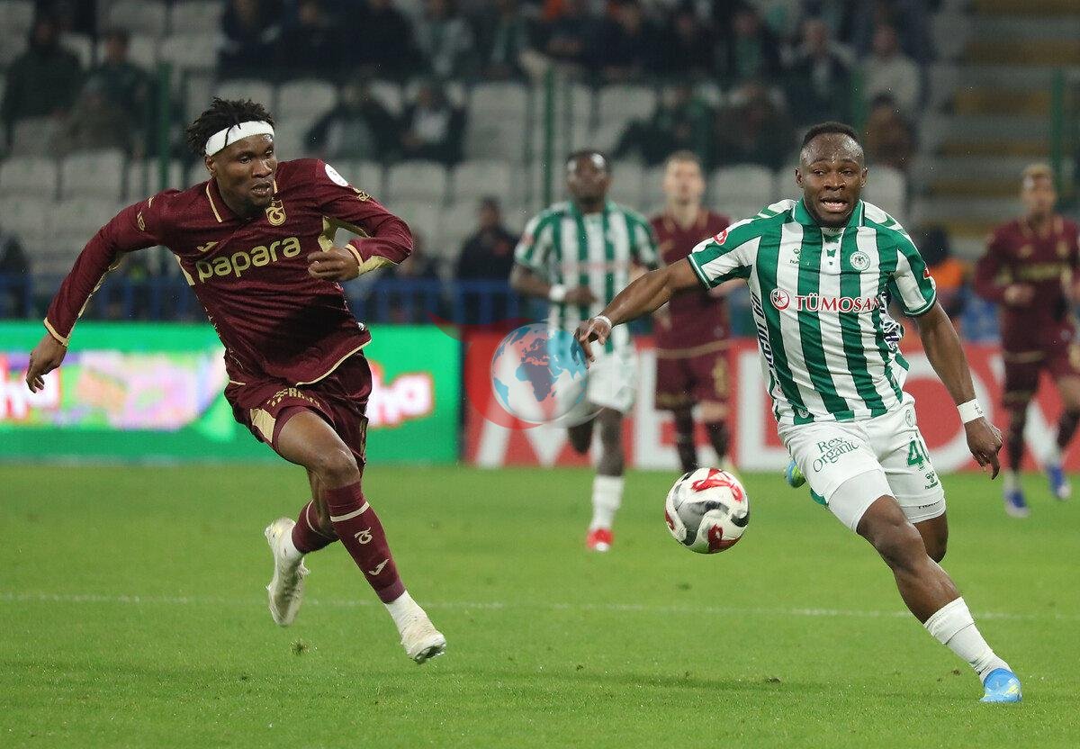 Konyaspor - Trabzonspor oýnundan çarçuwa