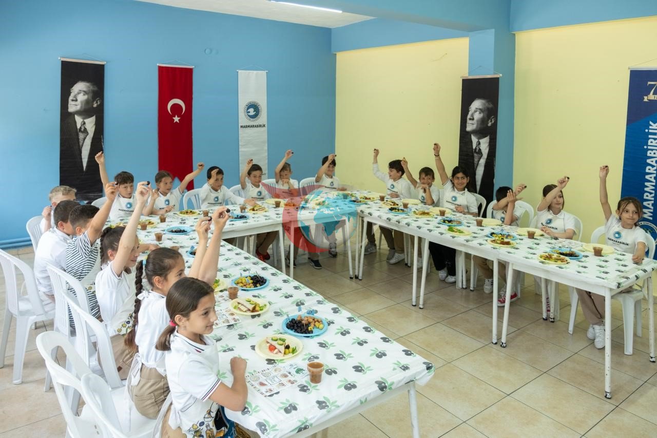 Erdek'te Çocuklar Zeytin Kültürüyle Buluştu