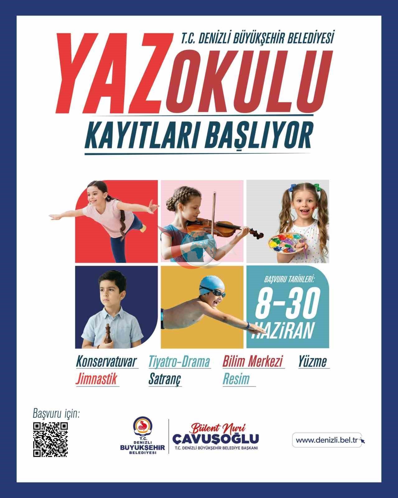 Denizli'de Yaz Okulu Başvuruları Başlıyor: Çocuklar İçin Eğlence Dolu Program