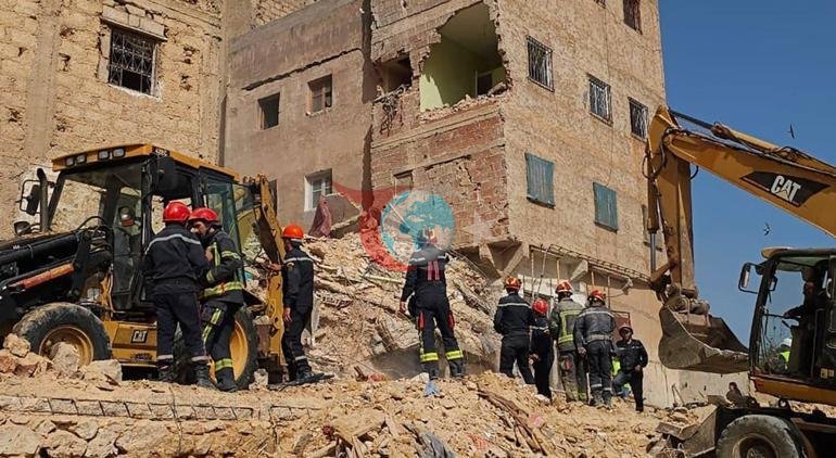 Fasta korkunç olay Dört katlı bina çöktü, çok sayıda ölü var