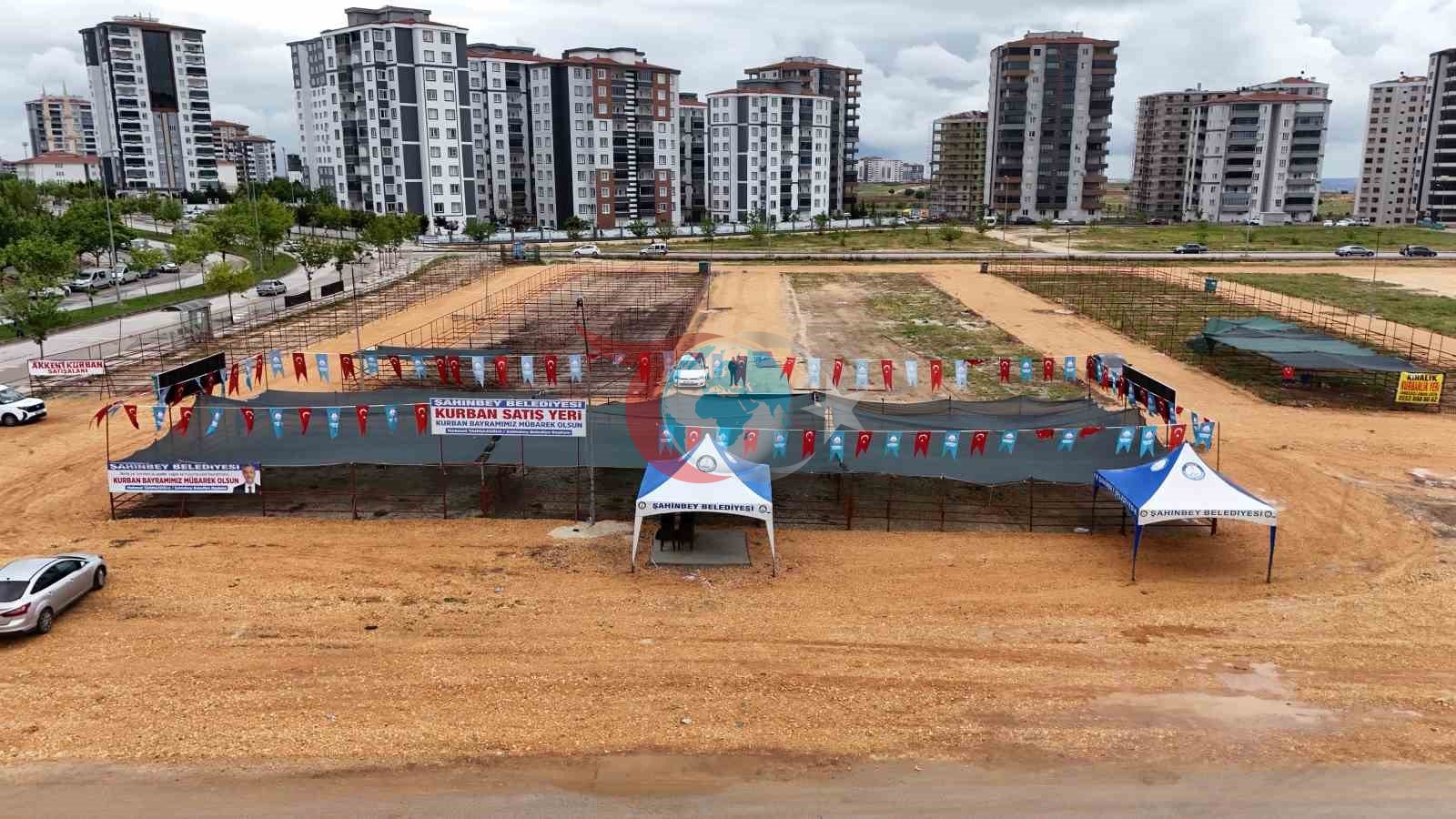 Şahinbey'de Kurban Satış ve Kesim Yerleri Düzenlendi