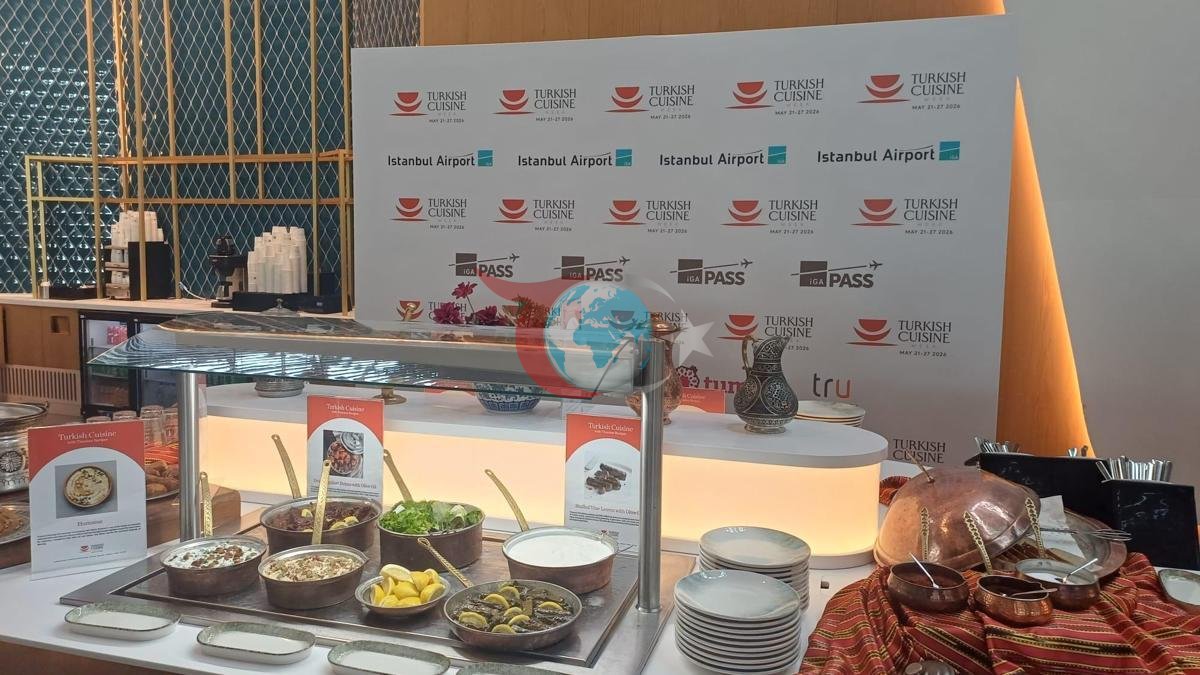 İstanbul Havalimanı'nda Türk Mutfağı Lezzetleri Tanıtılıyor