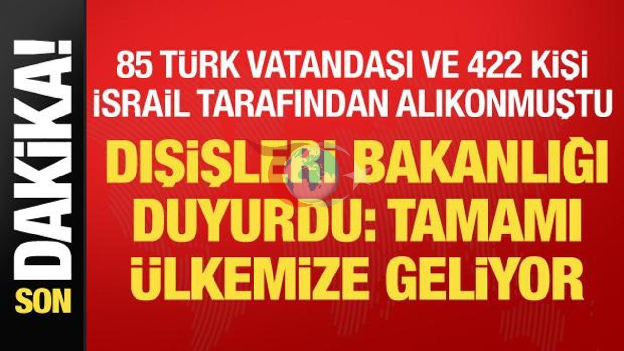 Sumud Aktivistleri Türkiye'ye Dönüyor: Uluslararası Kriz Devam Ediyor