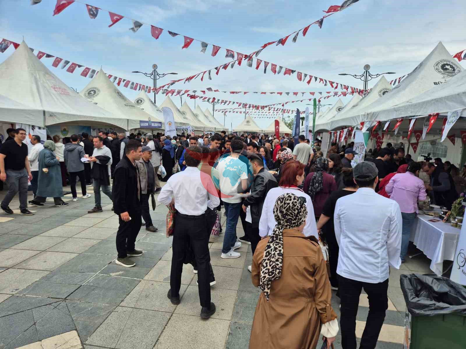 Samsun'da Yöresel Lezzetler Festivaliyle Tanıtıldı