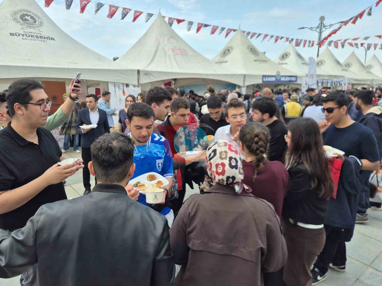 Samsun&rsquo;da yöresel lezzetler tanıtıldı